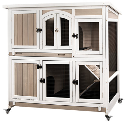 Rabbit Hutch With Ramp