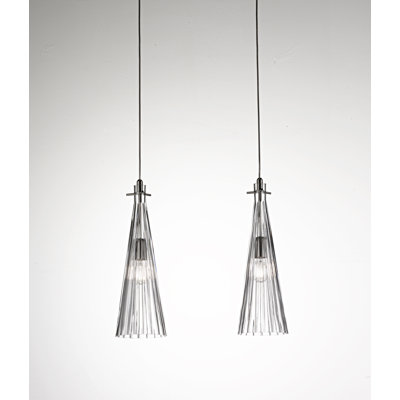 Costa 2 - Light Nickel Kitchen Island Pendant