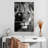 Brampt Monochromatic Lion Head-108503719