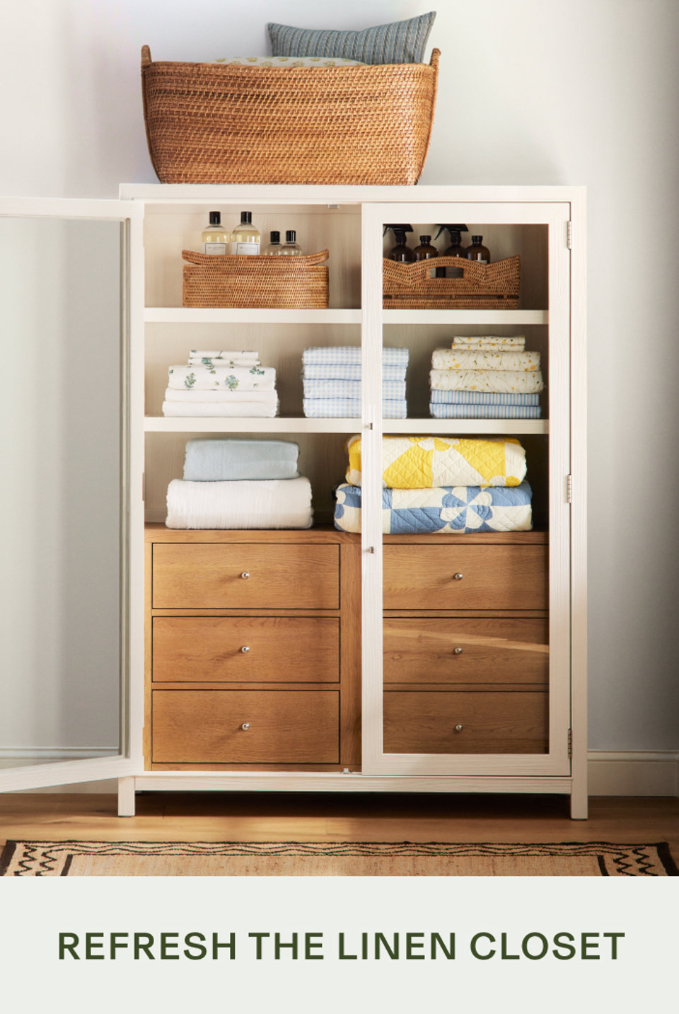 Refresh the Linen Closet