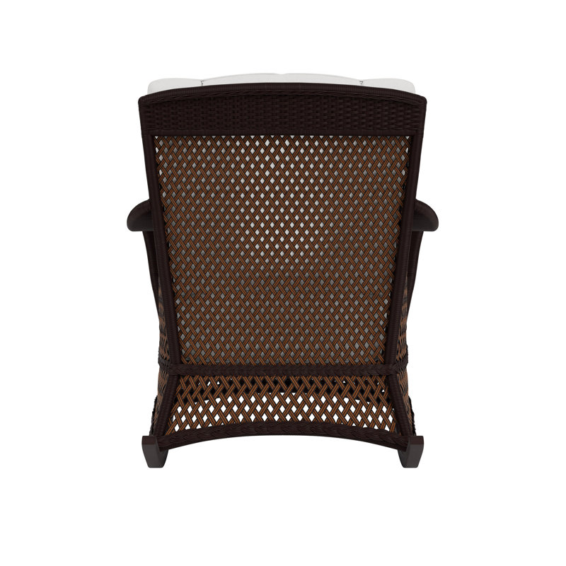 Grand Traverse Outdoor Rocker Chair, Caramel, Canvas Natural Sunbrella® Canvas