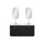 Ensemble de meuble-lavabo double 72 "avec miroir-930512681-930512680-930512686