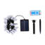 500cm LED Solar Powered 50 - Bulb Cord String Light