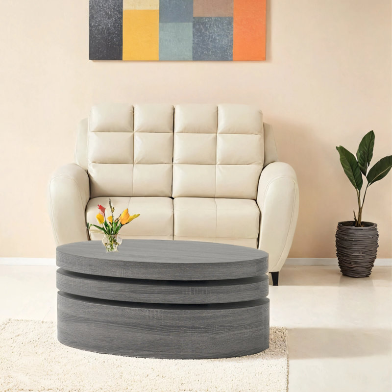 Unique Design Rotatable Coffee Table