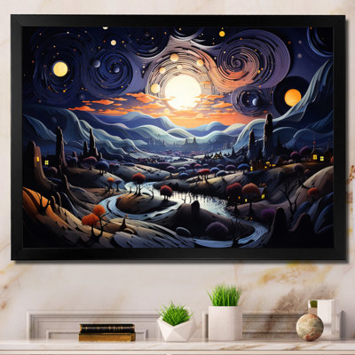 " Surrealism Dreamscapes River III "