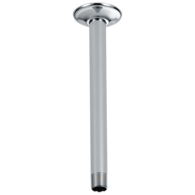 Essential Shower 10" Ceiling Mount Shower Arm And Round Flange
