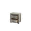 Table de chevet rustique 2 tiroirs