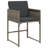 Hokku Designs 11 Piece Patio Dining Set With Cushions Gray Poly Rattan-1651059281-1651059285