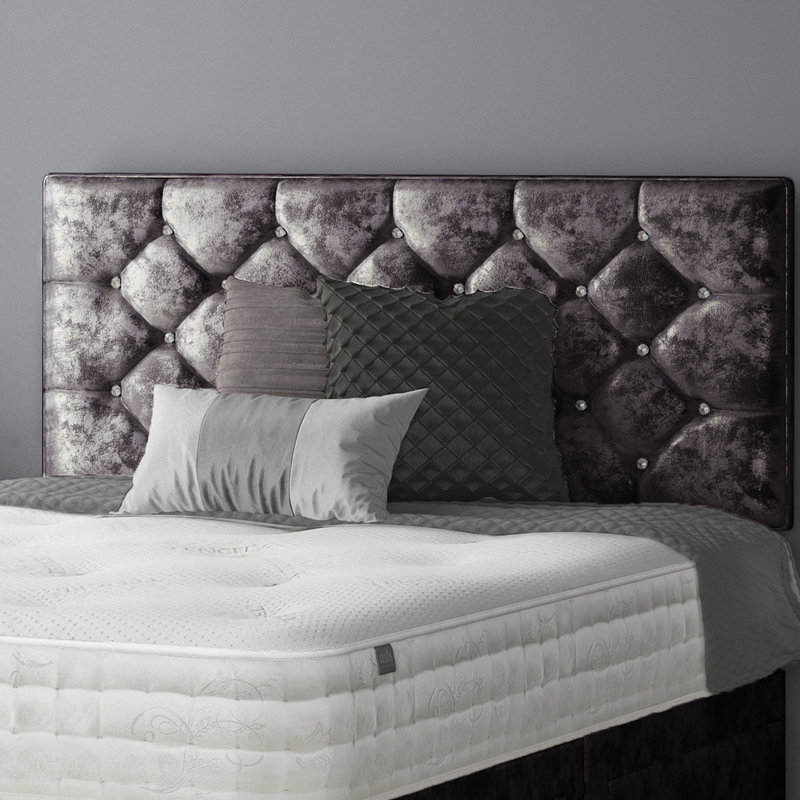 Farallones Upholstered Headboard, Amethyst, Single (3')