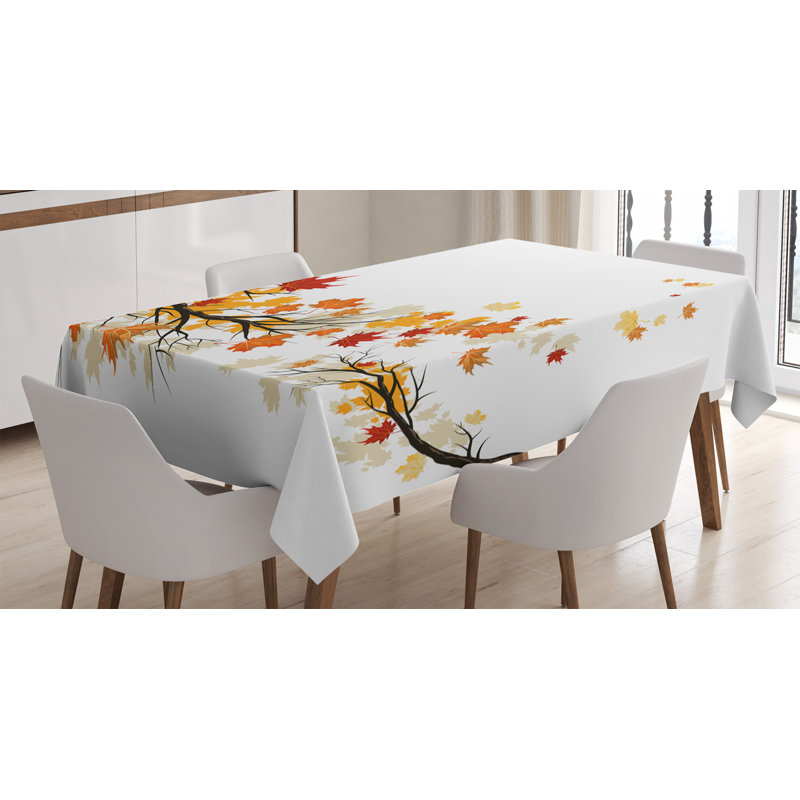 Fall Tablecloth, 84" L x 60" W