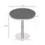 Table bistro ronde et moderne 31,5 pouces avec plateau tulipe et plateau en faux marbre, facile à assembler, structure en métal robuste-996190797-996190798