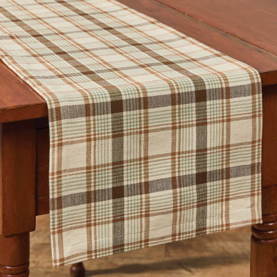 Hawthorne Plaid Table Runner 13"