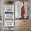 Sorbus 3 Pack Folding Shelf Organizer - Stackable Closet Shelf Organizer Baskets for Clothes, Closet, Bathroom, Kitchen, Garage - Easy Access Open Front Design Under Shelf Organizer, Large-108206488