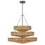 Unique 13-Light Tiered Chandelier