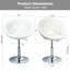 Fauteuil demi-tonneau pivotant de 25 po Chinn-1855172843