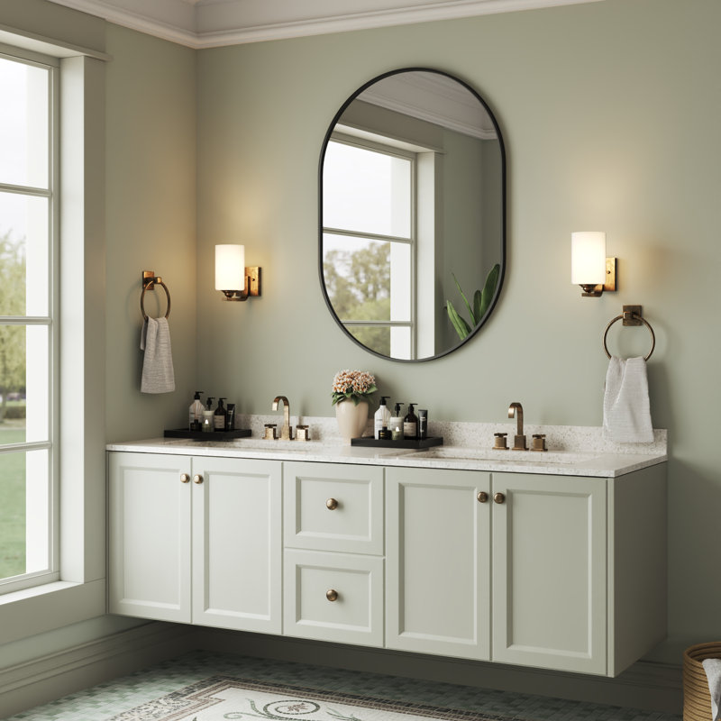Miroir de salle de bain Lunara, 28 x 40