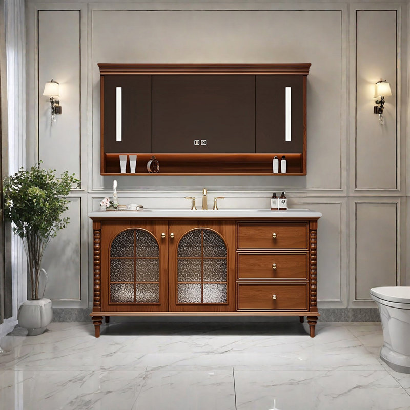 Armoire de salle de bain American, H 31,49 po x l 51,18 po x P 21,65 po