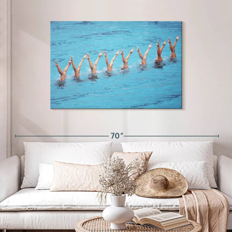 Sireci Synchronized Swimmers Routine, 30" H x 45" W