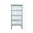 Chippendale 69"H x 35.5"W Etagere Bookcase-87325859