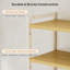 Over Toilet Storage Rack with Pegboard & Storage Basket-179731440-179731441