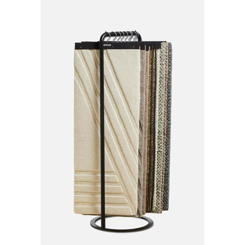 Gray Rombo Rug, Runner 2'4" x 6'5"