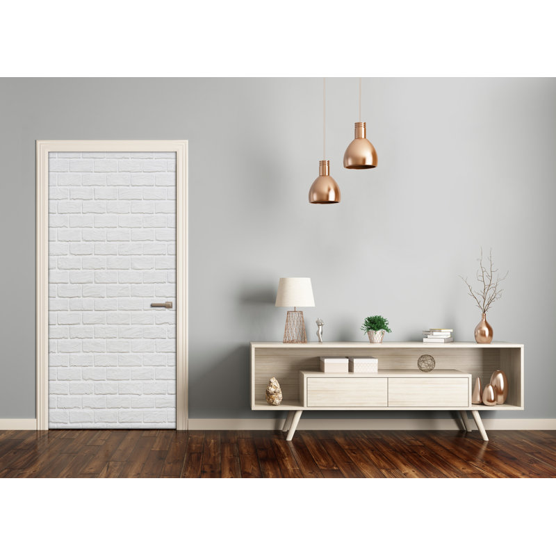 Brick Wall Door Decal
