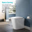 Belfry Bathroom Lantz 1.59L LPF Elongated Back To Wall Toilets (Seat Not Included)