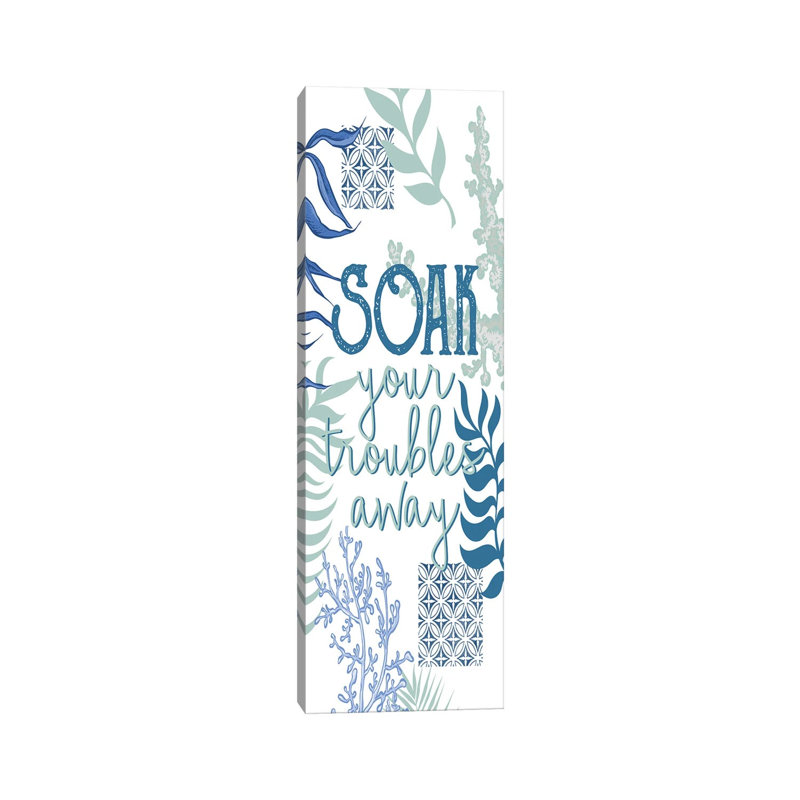 Under The Sea IV by Kimberly Allen - Wrapped Canvas Panoramic Print, 30.48 cm H x 91.44 cm W x 1.91 cm D