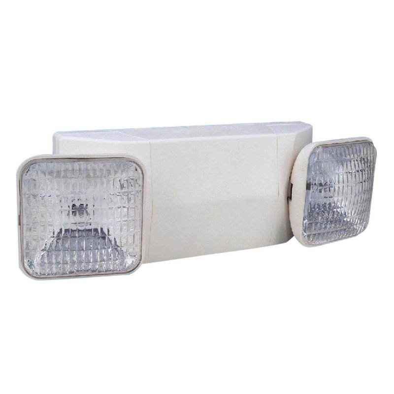 Lampe de secours DEL blanche intégrée de 6 volts câblée avec batterie de rechange rechargeable