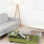 Cages et abris pour animaux modernes en acier vert moderne