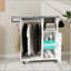 Chariot à repasser compact avec planche à roulettes, armoire polyvalente pour la lessive, la chambre à coucher et le vestiaire, conception peu encombrante