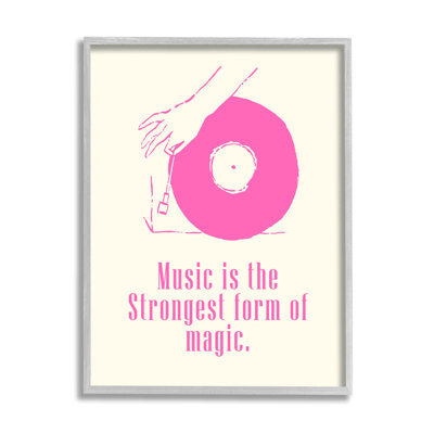 «Music Strongest Form Of Magic», estampe numérique par Melissa Wang
