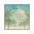 White Floater Framed