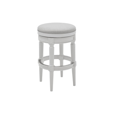 Mehar Swivel Backless Bar & Counter Stool