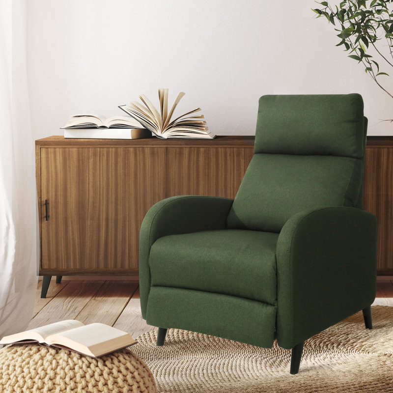 Oakdene 72cm Wide Standard Recliner, Green