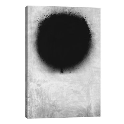 Modern Art - A Negative Sun by 5by5collective - Wrapped Canvas Print