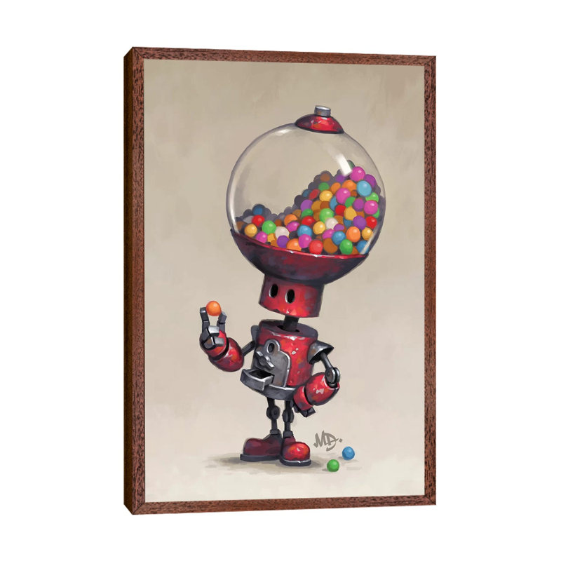 Memories by Matt Dixon - Print on Canvas, 152.5 cm H x 101.5 cm W, Classic Brown Wood Framed Canvas