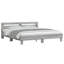 17 Stories Bed Frame With Headboard Engineered Wood-485237288-485237713