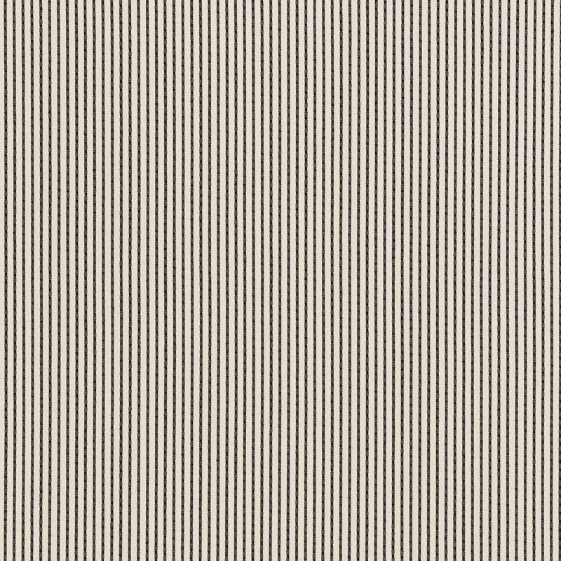 Tissu performance à rayures cousues, Noir