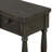 Colpin Retro Senior Console Table for Hallway Living Room Bedroom with 4 Front Facing Storage Drawers and 1 Shelf