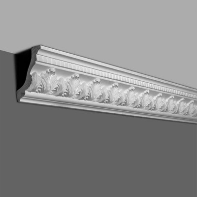 Acanthus 4 1/2"H x 94 1/2"W x 3 1/8"D Crown Moulding