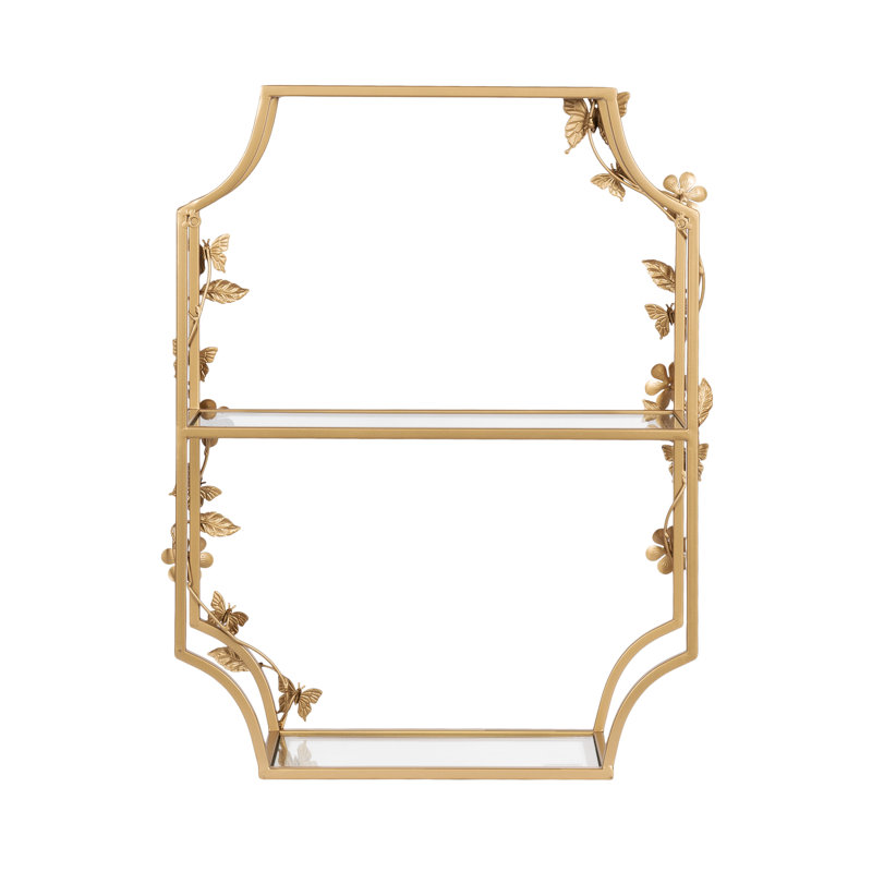 Rosella Ornate Tiered Wall Shelf