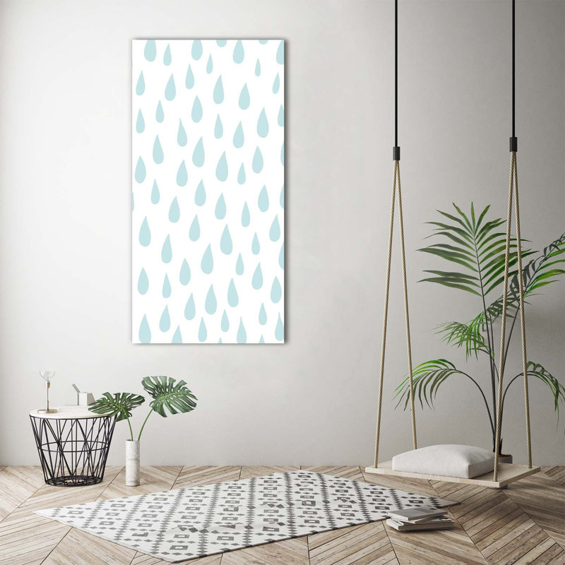 Droplets - Wrapped Canvas Print