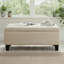 Pearl Upholstered Ottoman Storage Bench-113911362
