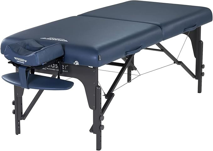 Text 213cm Adjustable Folding Table