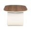 46,38 po blanc pour salon, espace de rangement, stable et haute résistance, pieds réglables, surface inégale en métal, design, plancher avec
