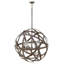 Luminaire suspendu sphère simple 5 lumières Carson-1821491388