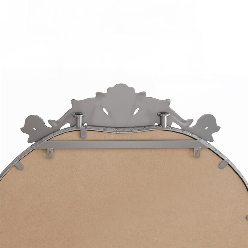 Miroir complet 58 "x 24", Argent antique