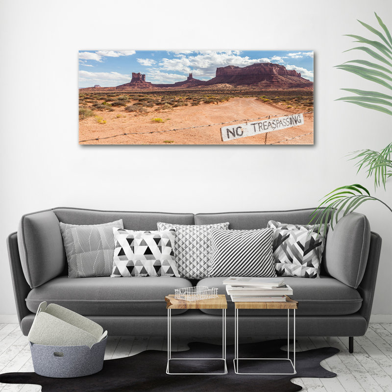 Arizona USA - No Frame Print on Glass, Canvas, 50cm H x 125cm W x 2cm D