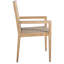 Savannah Teak Patio Dining Armchair